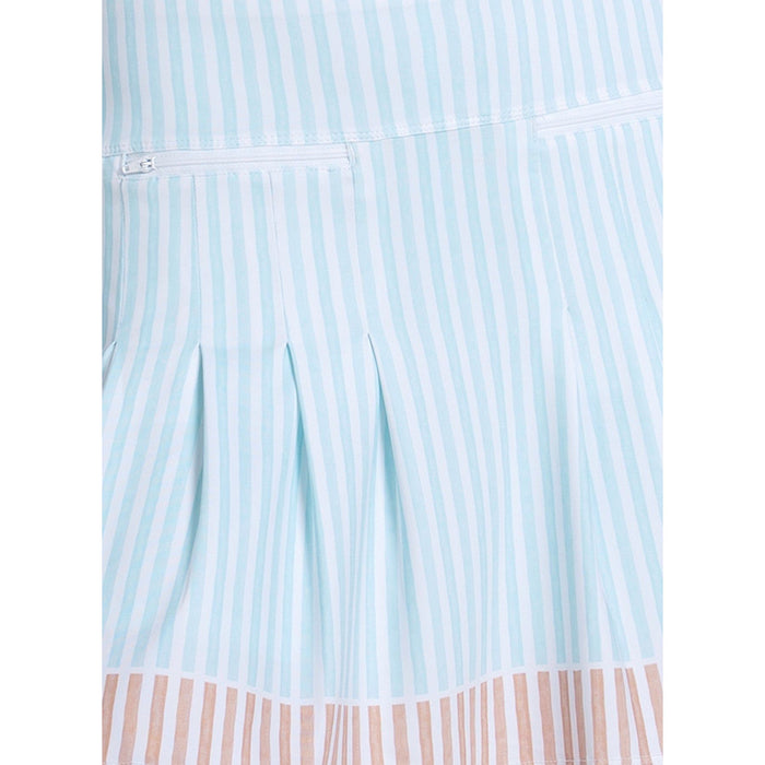 JUPE SKORT LUCKY IN LOVE RIVIERA STRIPE POCKET