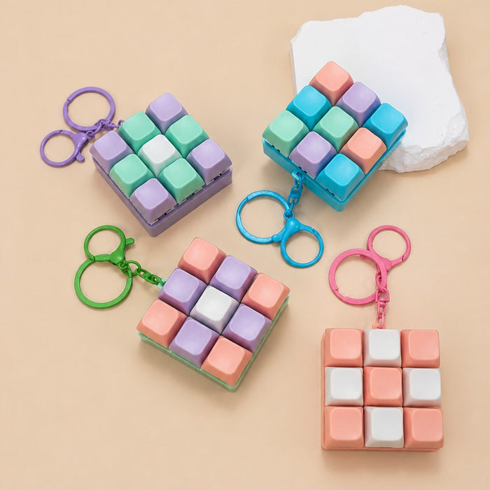Keyboard Fidget Stress Relief Keychain