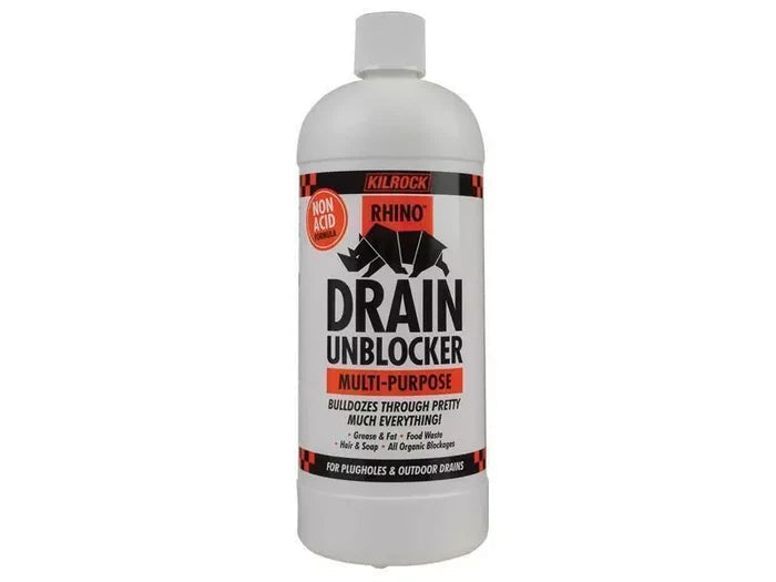 KilrockPRO Rhino Kitchen Drain Unblocker 1 Litre KILROCK