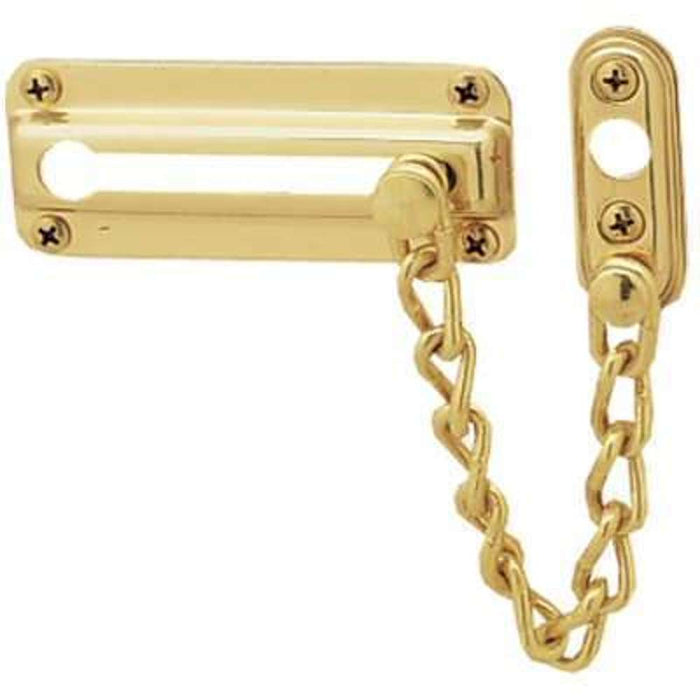 Lane Door Chain Brass