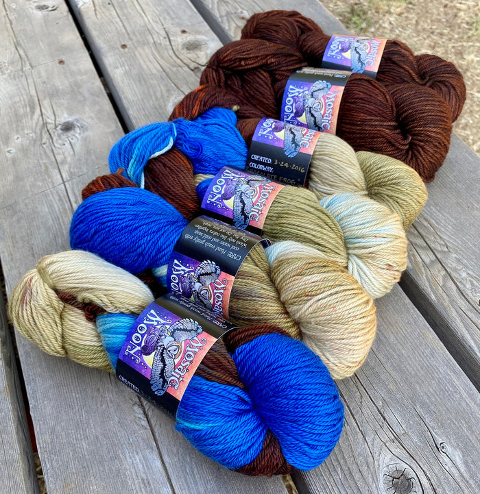 Laurel Aran— Chocolate Frog and Chocolate Brown Semisolid. 20% OFF!
