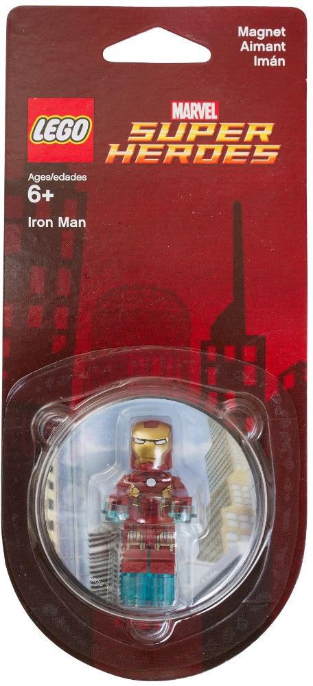 Lego Super Heroes Iron Man Magnet