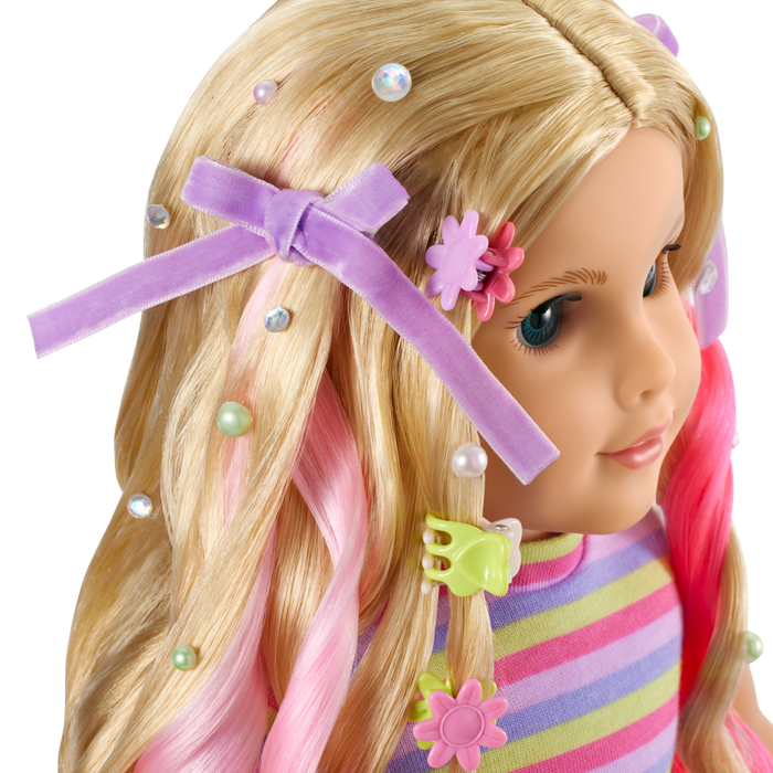 Long Hair Looks™ by Truly Me™ 18-inch Doll #133 & hair accessories