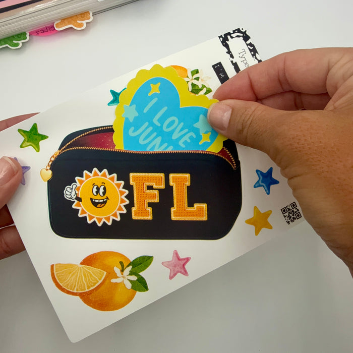 LPDxTypeA Florida Stationery Fest Exclusive Pouch Sticker Pocket