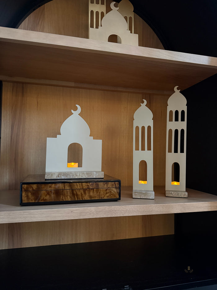 Masjid Skyline - Travertine - Days of Eid