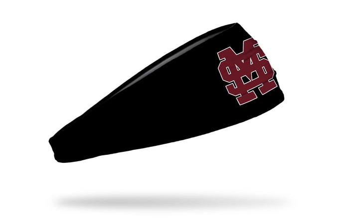 Mississippi State University: Baseball Black Big Bang Lite Headband - View 2