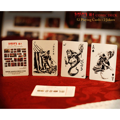 MMD#1 Comic Deck Playing Cards by De'vo