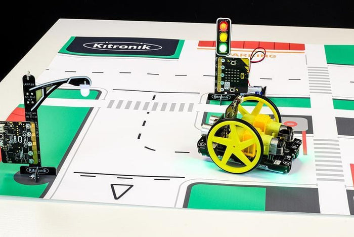 :MOVE Mat - Robot Line Following and Activity Maps (A1 size) by Kitronik - The Pi Hut