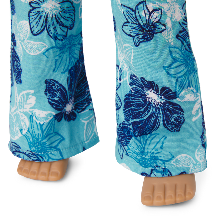 Nanea’s™ Floral Pajamas for 18-inch Dolls (Historical Characters)