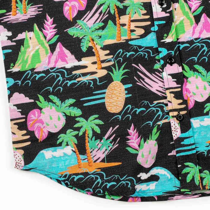 RSVLTS RSVLTS Bamboo Short Sleeve Shirt Neon Vacay – Bamboo Short Sleeve Shirt Neon Vacay – Bamboo Short Sleeve Shirt