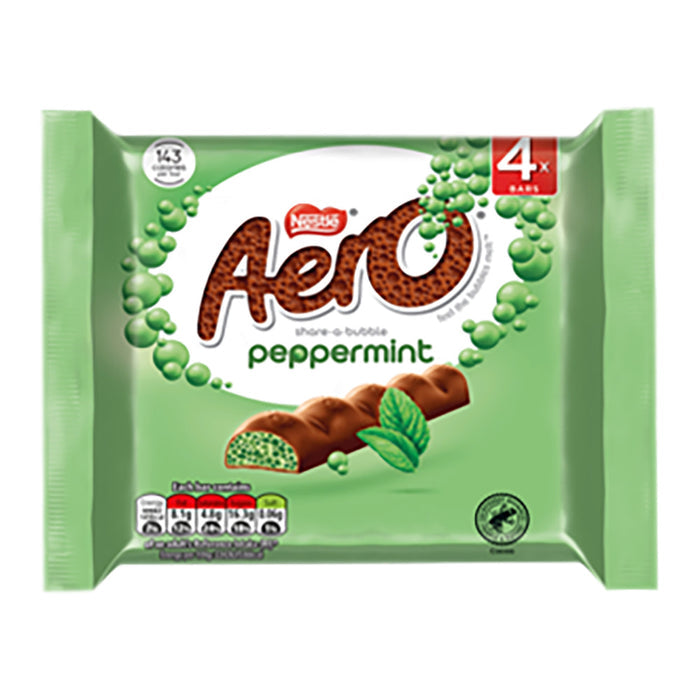 Nestle Aero Peppermint Chocolate Bar Multi Pack - 12 Count