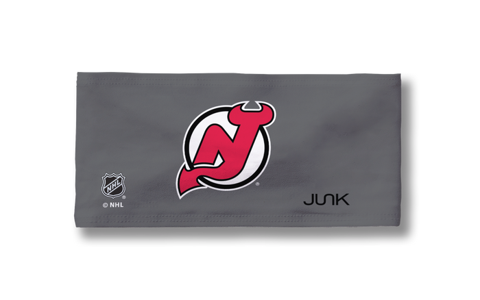 New Jersey Devils: Logo Gray Big Bang Lite Headband - View 3