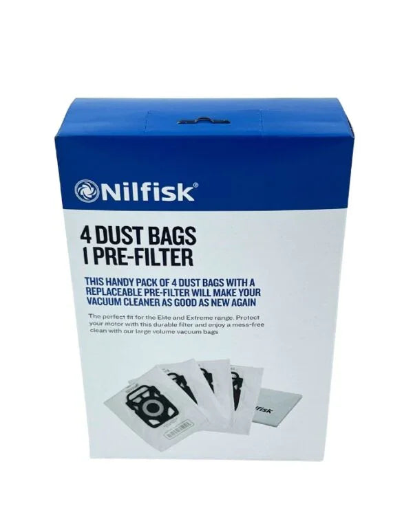 NILFISK VACUUM CLEANER BAGS | Elite/Extreme/King