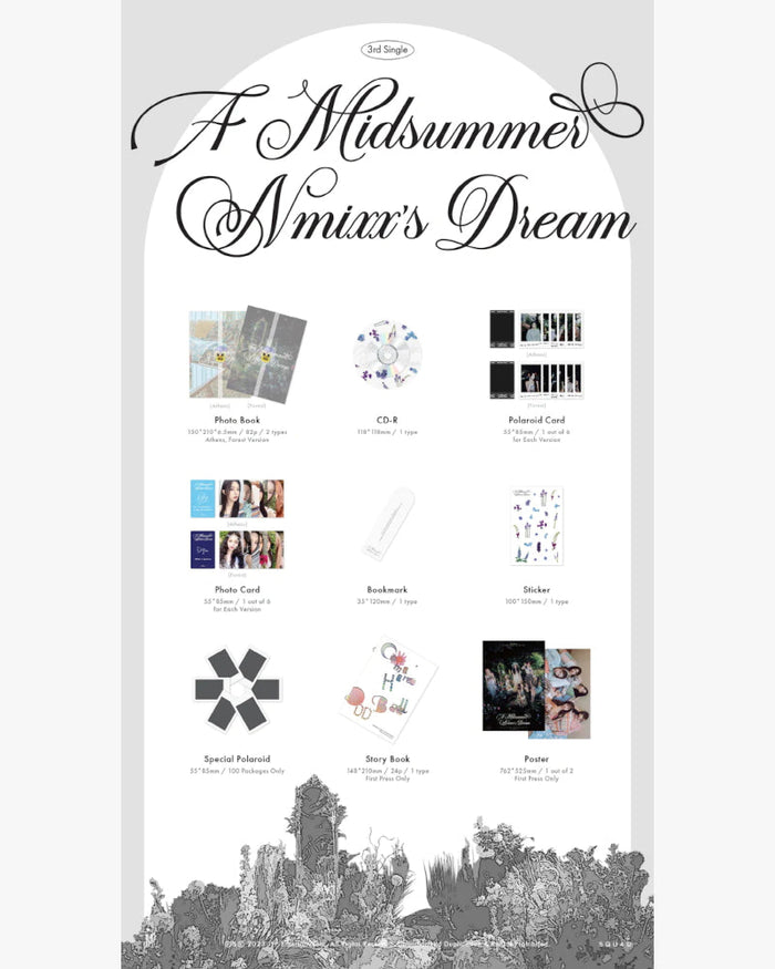 NMIXX - A MIDSUMMER NMIXX'S DREAM (PHOTOBOOK VER.) (2 VERSIONS) Preorder Benefit