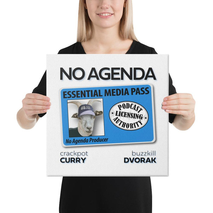 NO AGENDA 1307 - canvas cover art