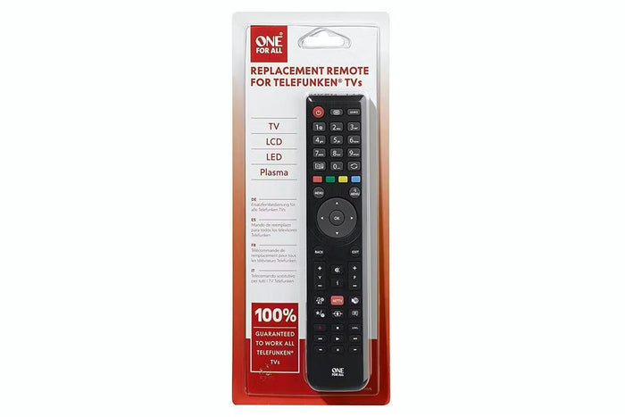 One For All Telefunken TV Replacement Remote | URC1918