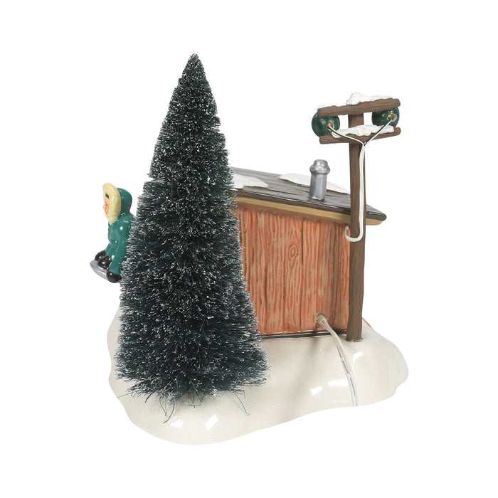 Original Snow Village | Griswold Sled Shack | Lighted Buildings