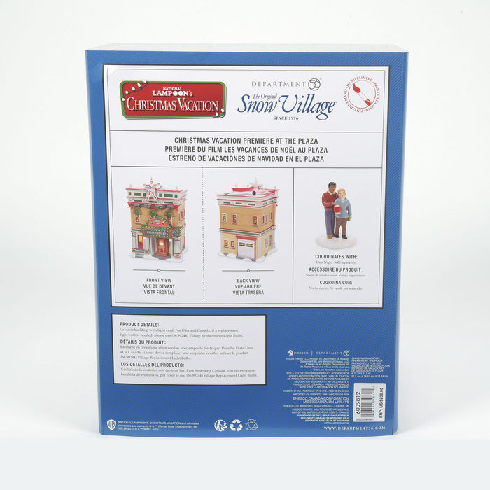 Original Snow Village | Xmas Vac Premiere At The Plaza | Lighted Buildings