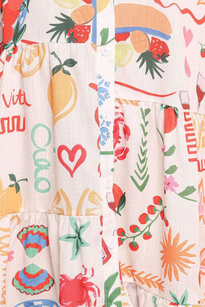 Petal and Pup USA DRESSES Peachy Mini Dress - Dolce Vita