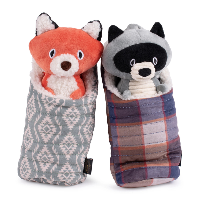Pendleton Camp Pal Raccoon Plush Dog Toy