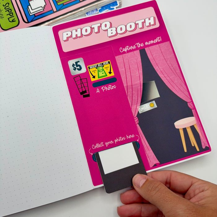 Photo Booth Interactive Full Page Sticker