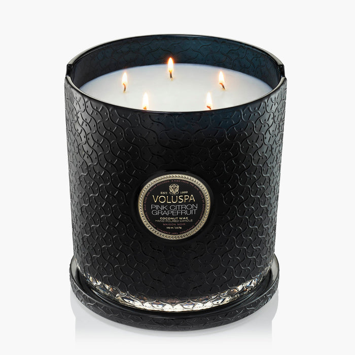 Pink Citron Grapefruit - 5 Wick Hearth Candle
