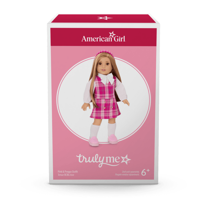 Pink & Preppy Outfit for 18-inch Dolls