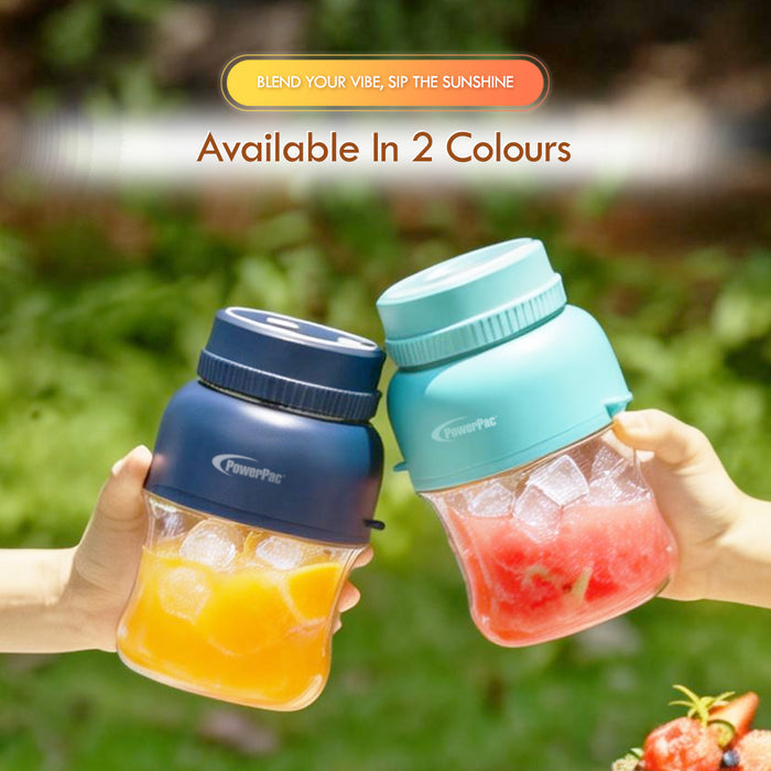 PowerPac USB Portable Juice Blender, Travel Cup Blender, Smoothie Fruit Juicer, 500ml (PPBL333)TB