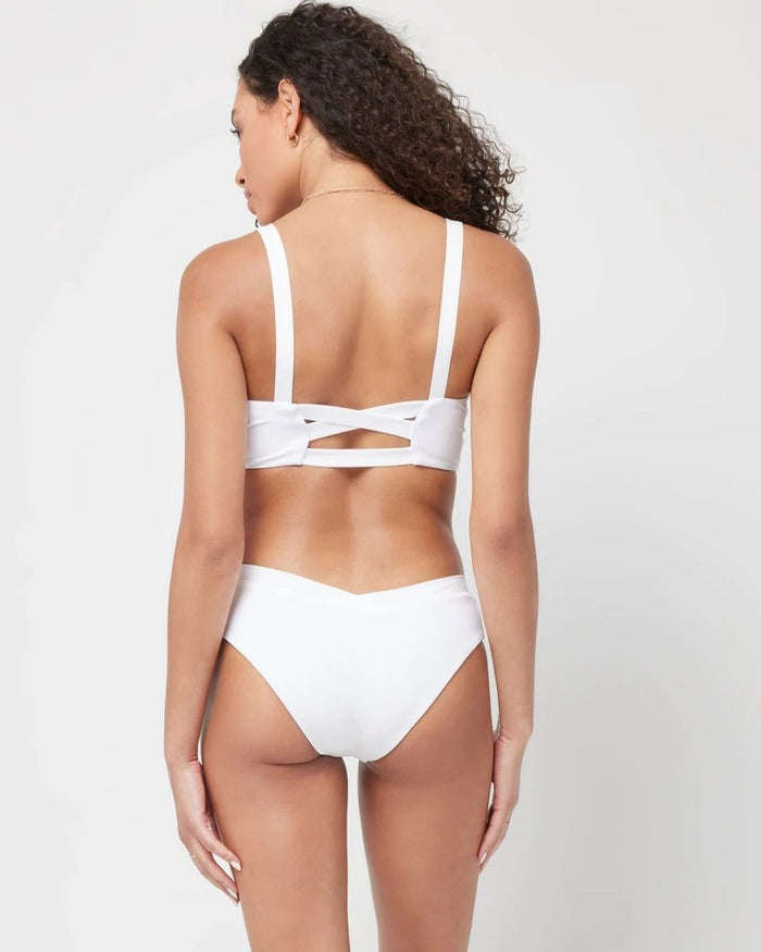 Pratt Bottom Classic in White