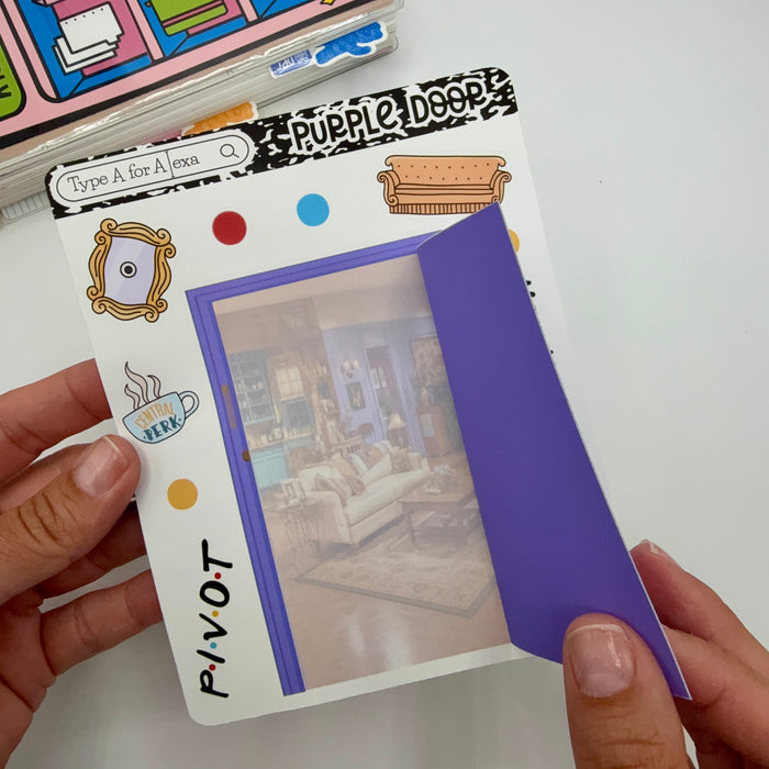 Purple Door Jumbo Journaling Interactive Sticker