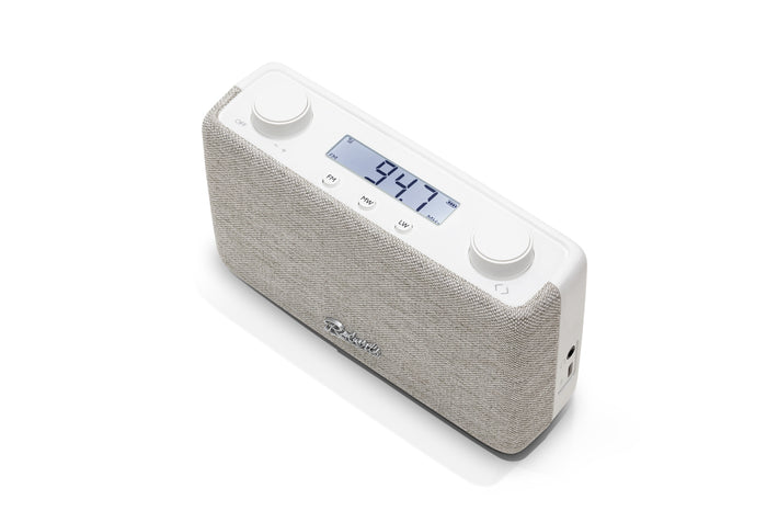 Roberts PLAYFM FM Portable Radio White White