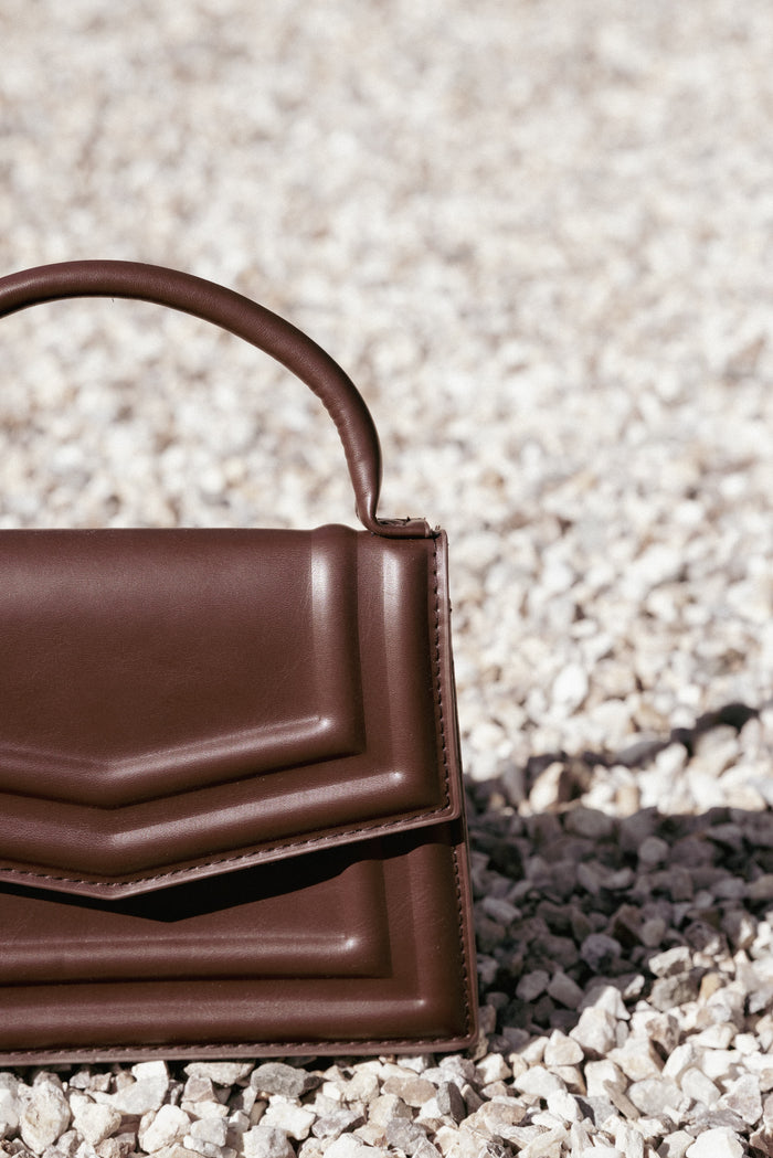 Petal and Pup USA ACCESSORIES Rochelle Bag - Chocolate Brown One Size