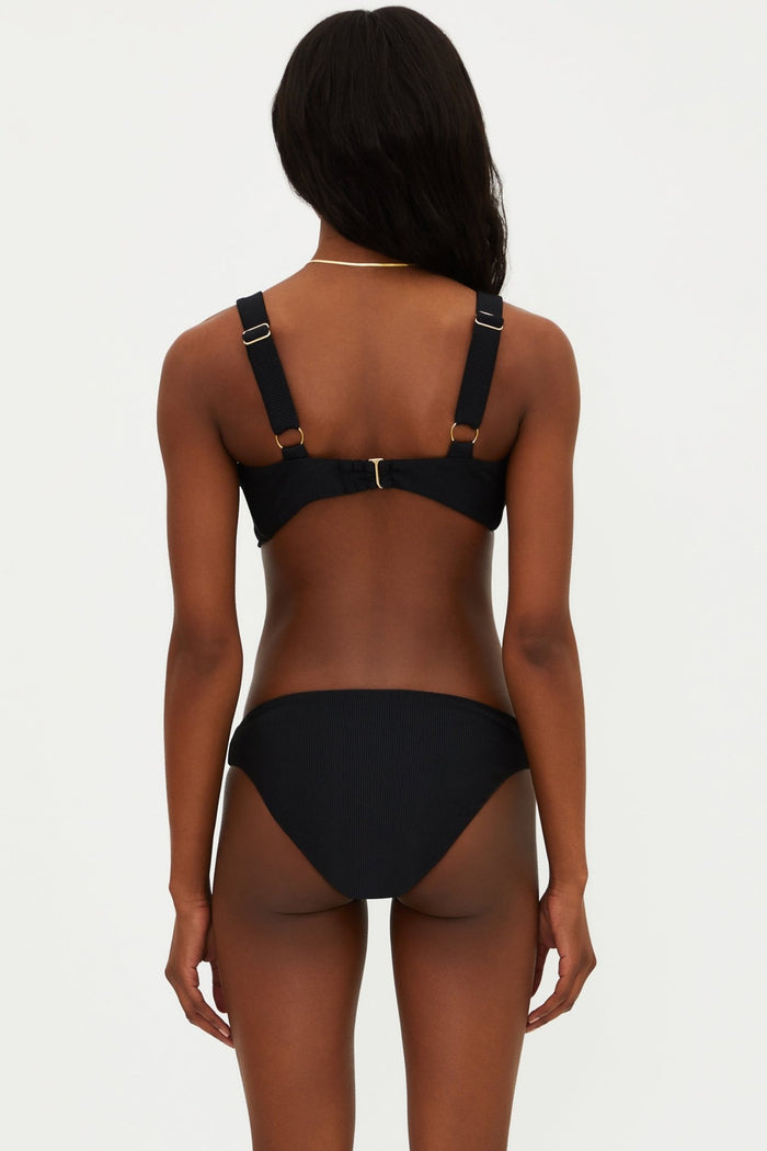 Saffron Bottom in Black