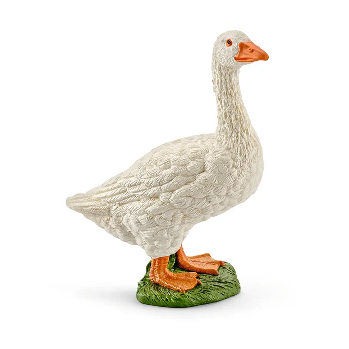 Schleich Farm World Goose Toy Figure