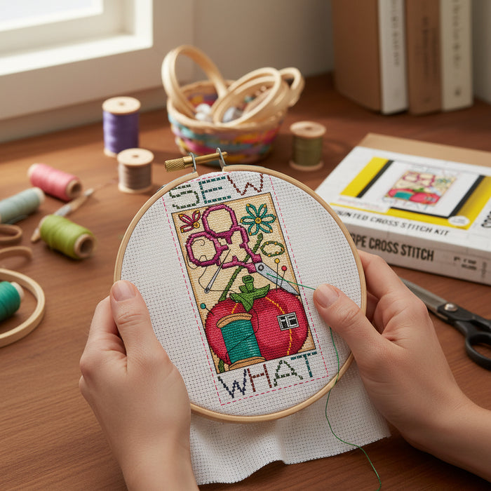 Sew What Counted Cross Stitch Leaflet