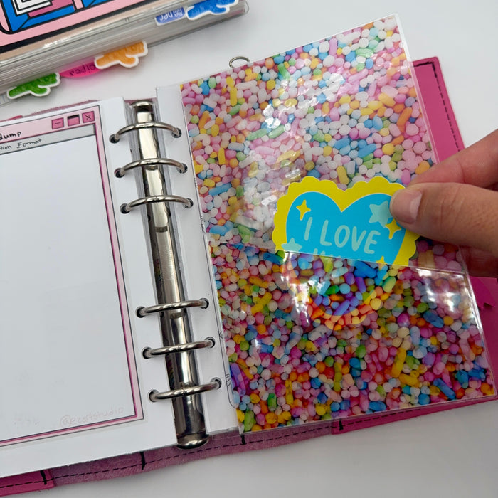 Sprinkles Vellum Pocket Dashboard