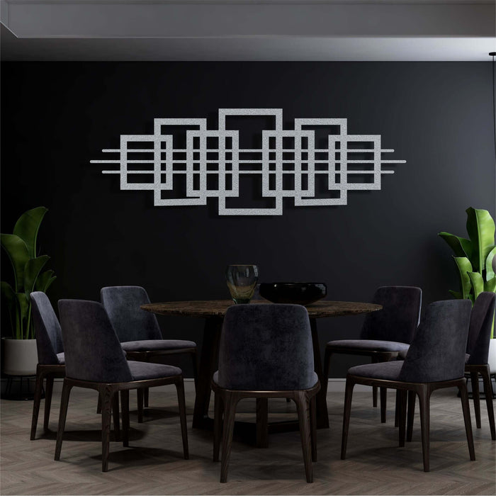 Squares Metal Wall Art - Decor available at Dekadron for $104.90