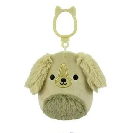 Squishmallow 3.5 Inch Brad the Green Retriever Plush Clip