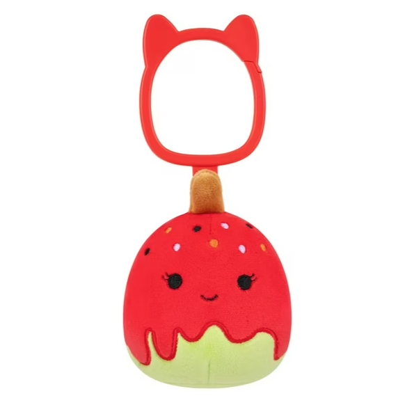 Squishmallow 3.5 Inch Keir the Candy Apple Halloween Plush Clip *FINAL SALE*
