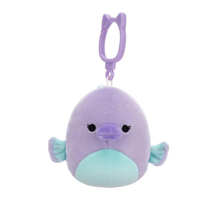 Squishmallow 3.5 Inch Saleema the Paddlefish Plush Clip