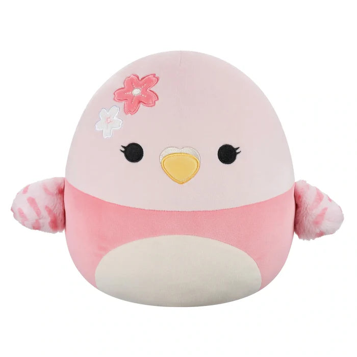 Squishmallow 5 Inch Beena the Sakura Parakeet Plush Toy
