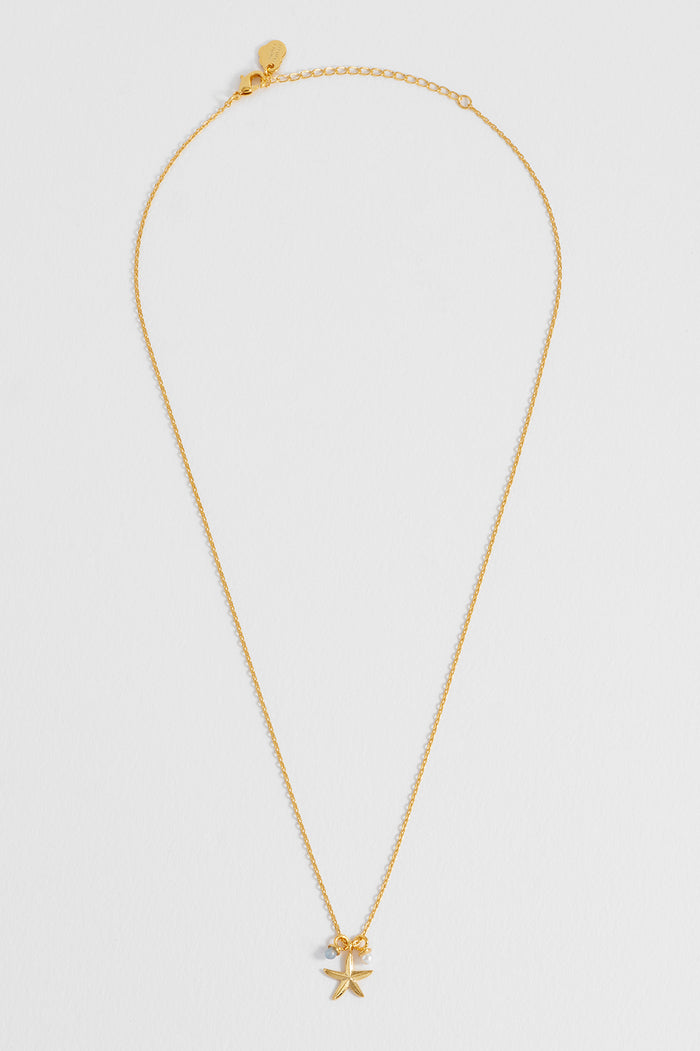 Starfish Charm Necklace