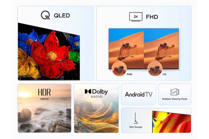 TCL 32" QLED Full HD Android Smart TV | 32V5C