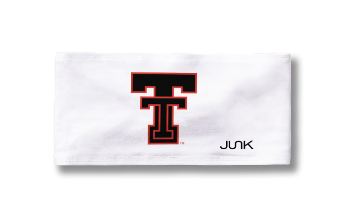 Texas Tech University: Logo White Big Bang Lite Headband - View 3
