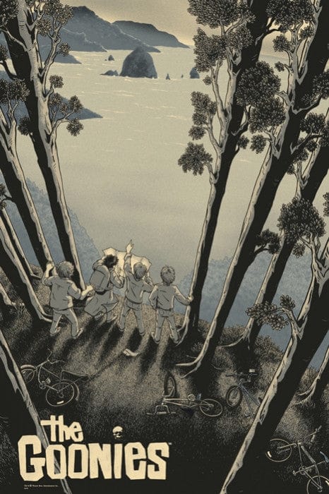 The Goonies Variant James Flames poster