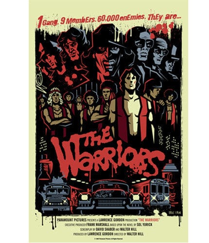 The Warriors Tan Eric Tan poster