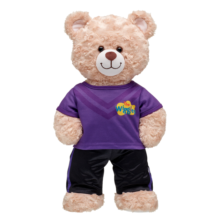 The Wiggles Teddy Bear Skivvy Set Purple