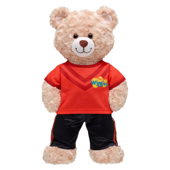 The Wiggles Teddy Bear Skivvy Set Red