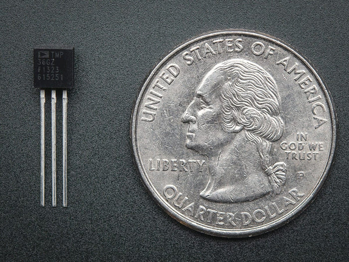 TMP36 Analog Temperature Sensor by The Pi Hut - The Pi Hut