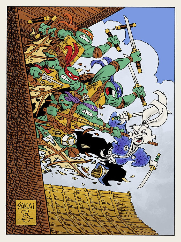 Usagi Yojimbo vs the Turtles